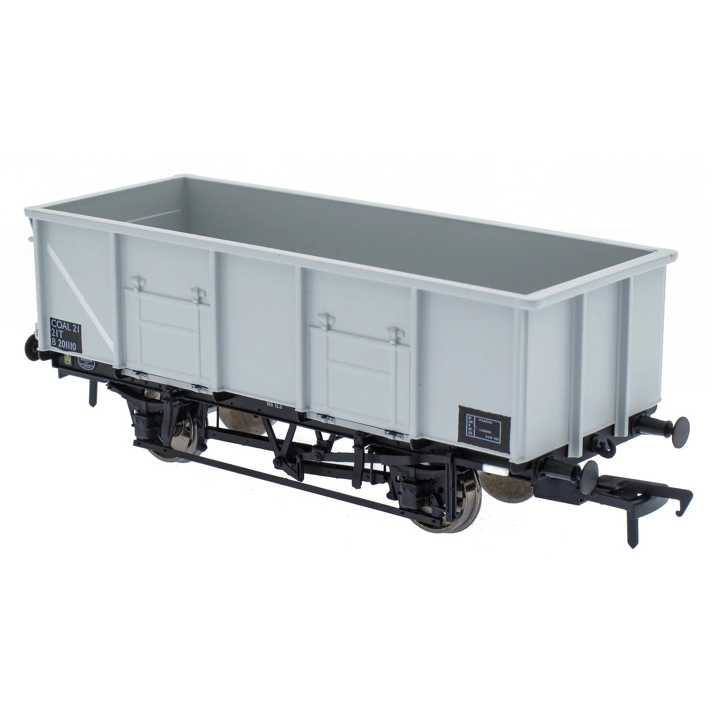 BR 21T COAL21 / MDO Mineral Wagon Triple Pack - Grey pre TOPS- Pack C