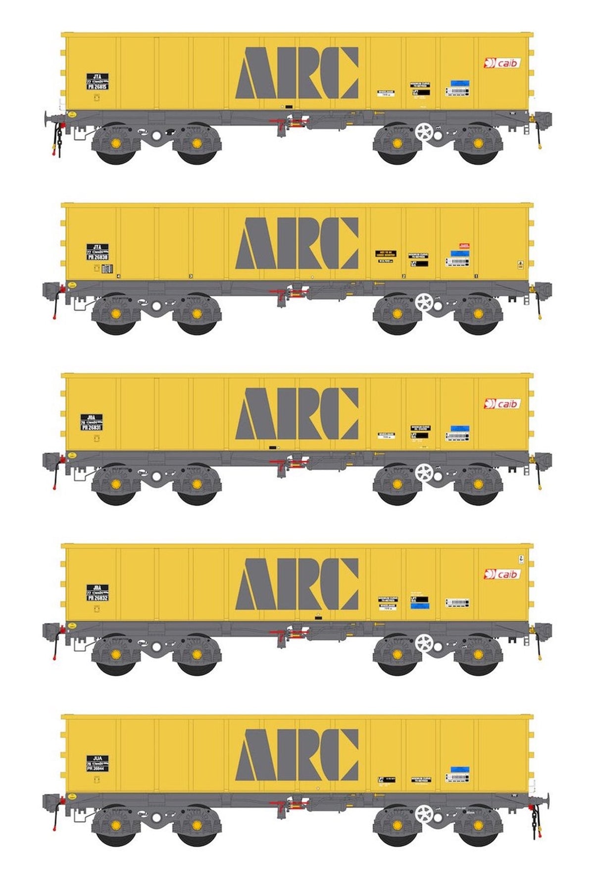 PTA/JTA+JUA Bogie Tippler Pack - ARC [CAIB] Mustard - Outer Pack