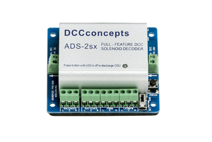 Accessory Decoder CDU Solenoid Drive SX 2-Way with Power-Off Memory and Protective Case