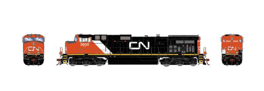 Canadian National CN G2 Dash 9-44CW Locomotive #2600 with DCC Sound