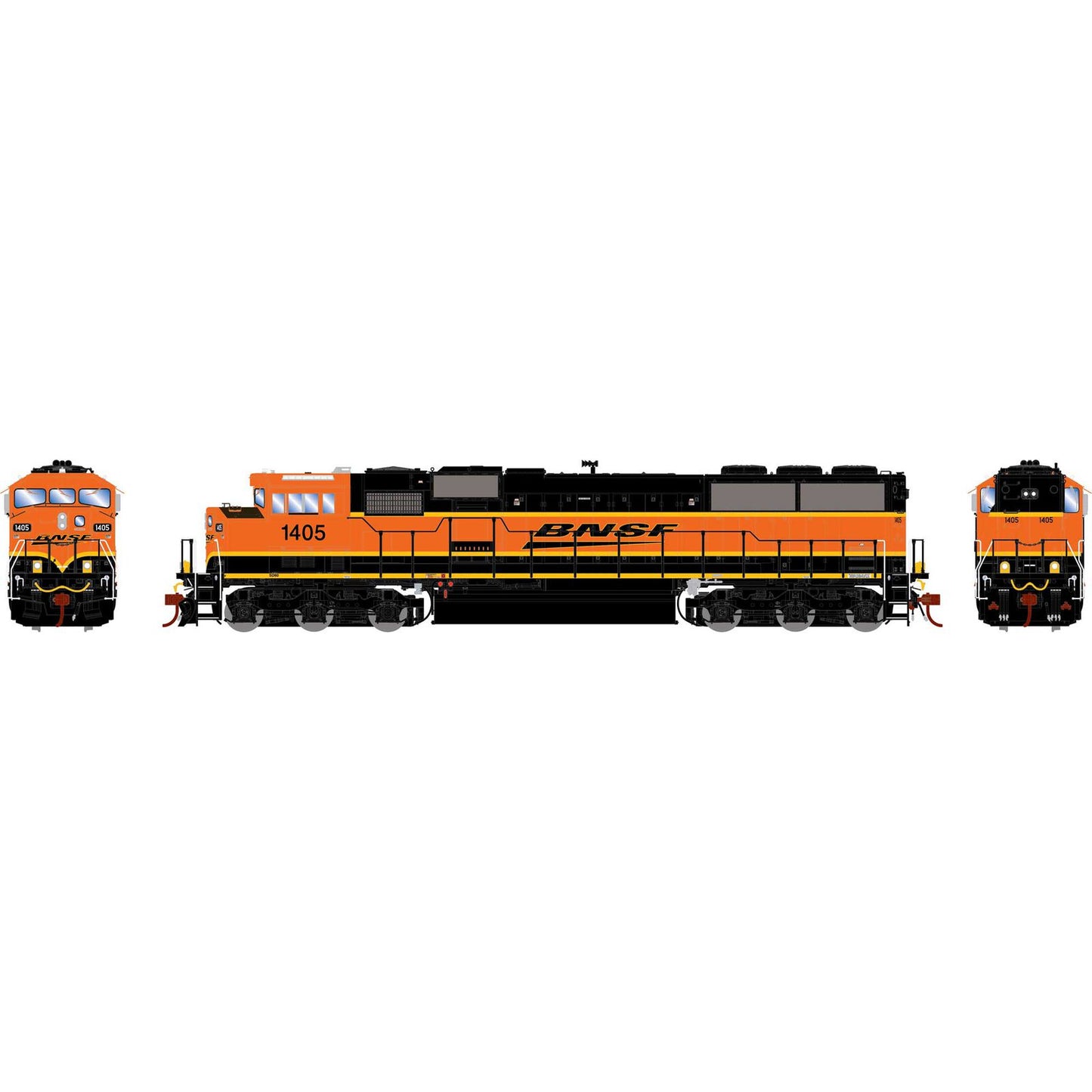 G2.0 SD60M-3 Tri-Clops, BNSF #1405 Diesel Locomotive - DCC Ready