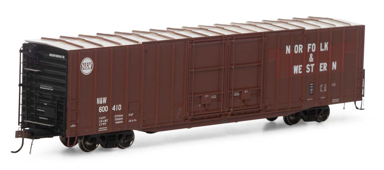 HO 60' PS Auto Box, N&W #600415