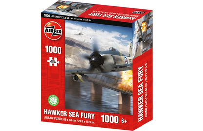 Airfix Hawker Sea Fury 1000 Piece Jigsaw Puzzle