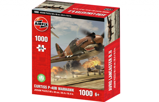 Airfix Curtiss P-40B Warhawk 1000 Piece Jigsaw Puzzle