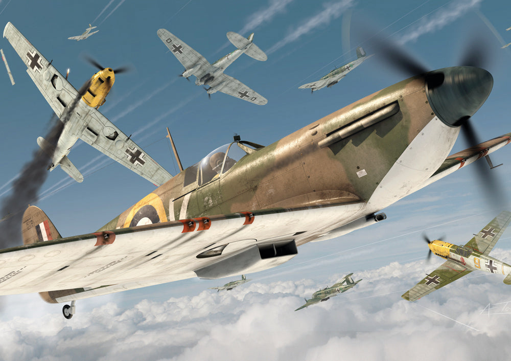 Airfix Supermarine Spitfire Mk.Ia 1000 Piece Jigsaw Puzzle