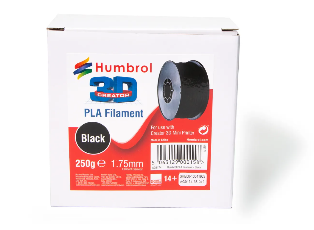 3D Printing Black PLA Filament