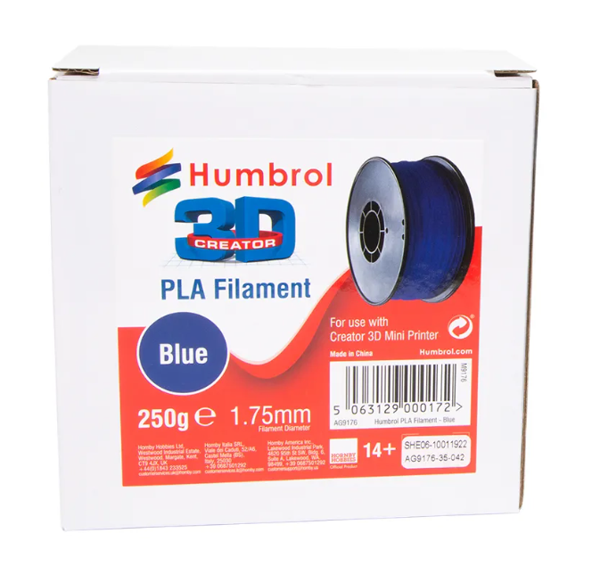 3D Printing Blue PLA Filament