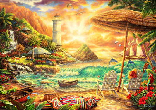 Love the Beach, 1000 Piece Jigsaw Puzzle