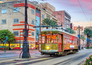 Tramway, New Orleans, USA, 1000 Piece Jigsaw Puzzle