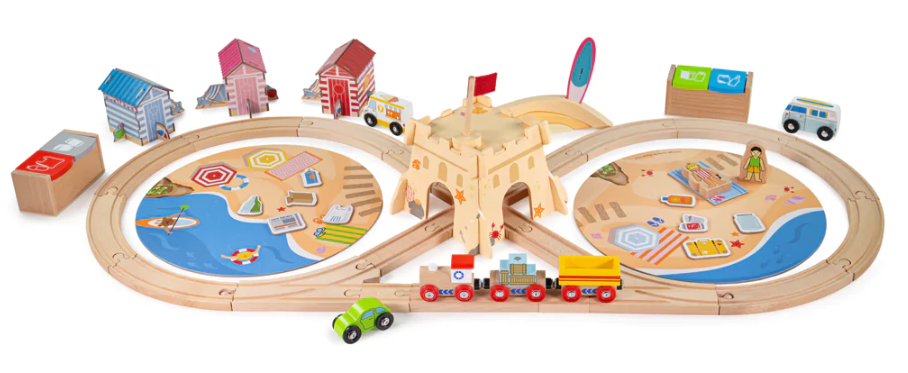 Coastal Clean up Train Set