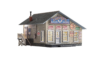 BR5068 Carver's Butcher Shop - HO Scale