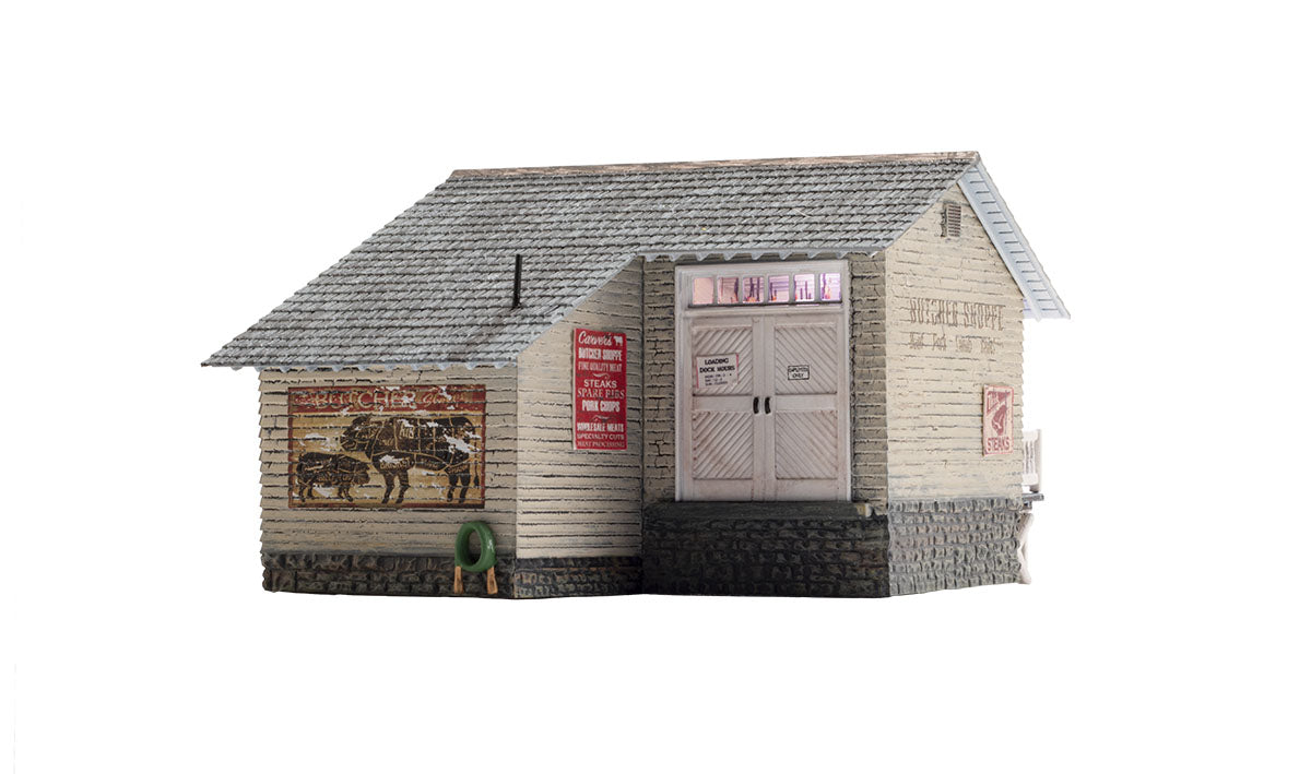 BR5068 Carver's Butcher Shop - HO Scale