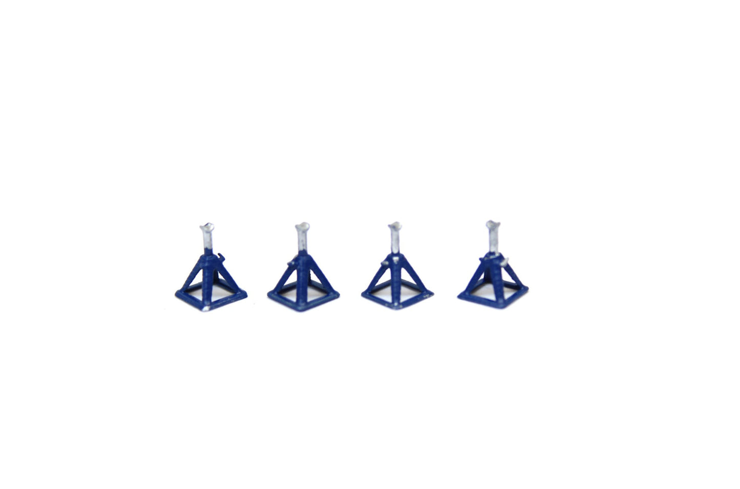 Blue Car Jack Stands - Car Garage Accessory - Pack of 4