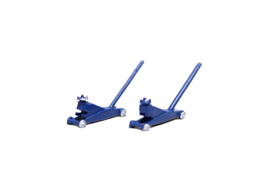 Blue Car Pump Jacks - Car Garage Accessory - Pack of 2