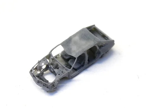 Scrap Gutted Car - A - UNPAINTED - Pack of 10