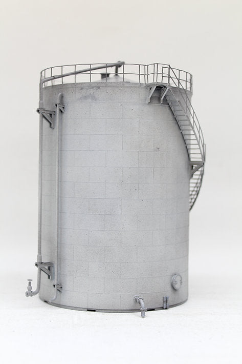 Large Oil Storage Tank with stairs 165mm - GREY