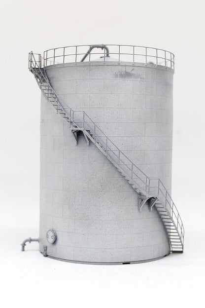 Large Oil Storage Tank with stairs 165mm - GREY