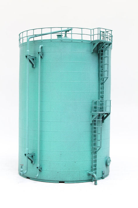 Large Oil Storage Tank with ladder 165mm - INDUSTRIAL GREEN