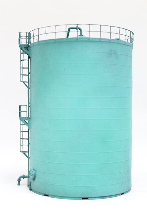 Large Oil Storage Tank with ladder 165mm - INDUSTRIAL GREEN