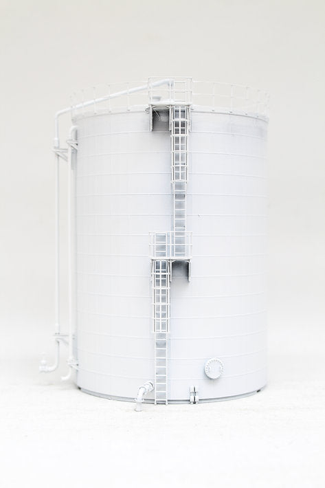 Large Oil Storage Tank with ladder 165mm - WHITE