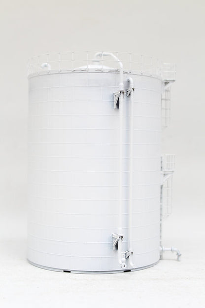 Large Oil Storage Tank with ladder 165mm - WHITE