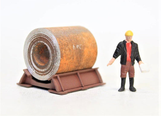 Rusty Metal Coil Loads (x5) 22mm by 20mm