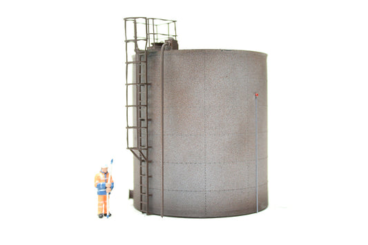 Riveted Tank 70mm diameter - Rusty