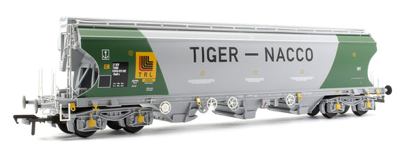 Polybulk Bogie Hopper Wagon 'Tiger-Nacco' Green & Grey