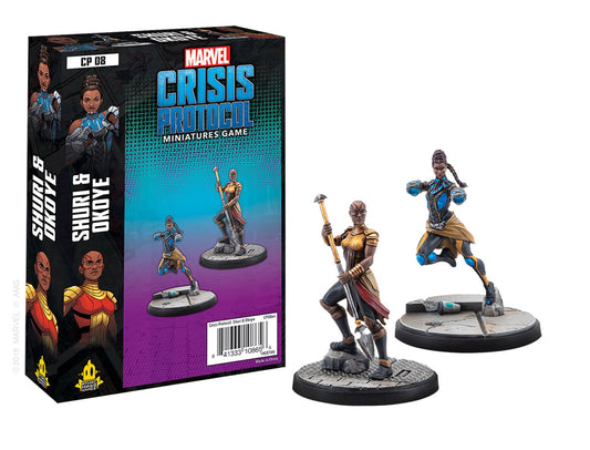 CP08 Marvel Crisis Protocol Shuri & Okoye