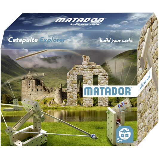 Matador - MAKER Catapult Explorer Wooden Construction Kit +5