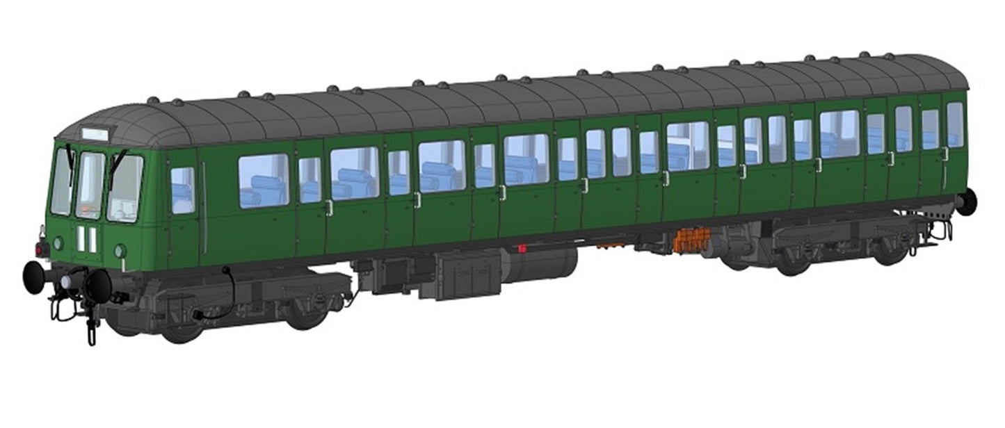 Class 150 BR Green (Speed Whiskers) Unpowered DMU Trailer Car