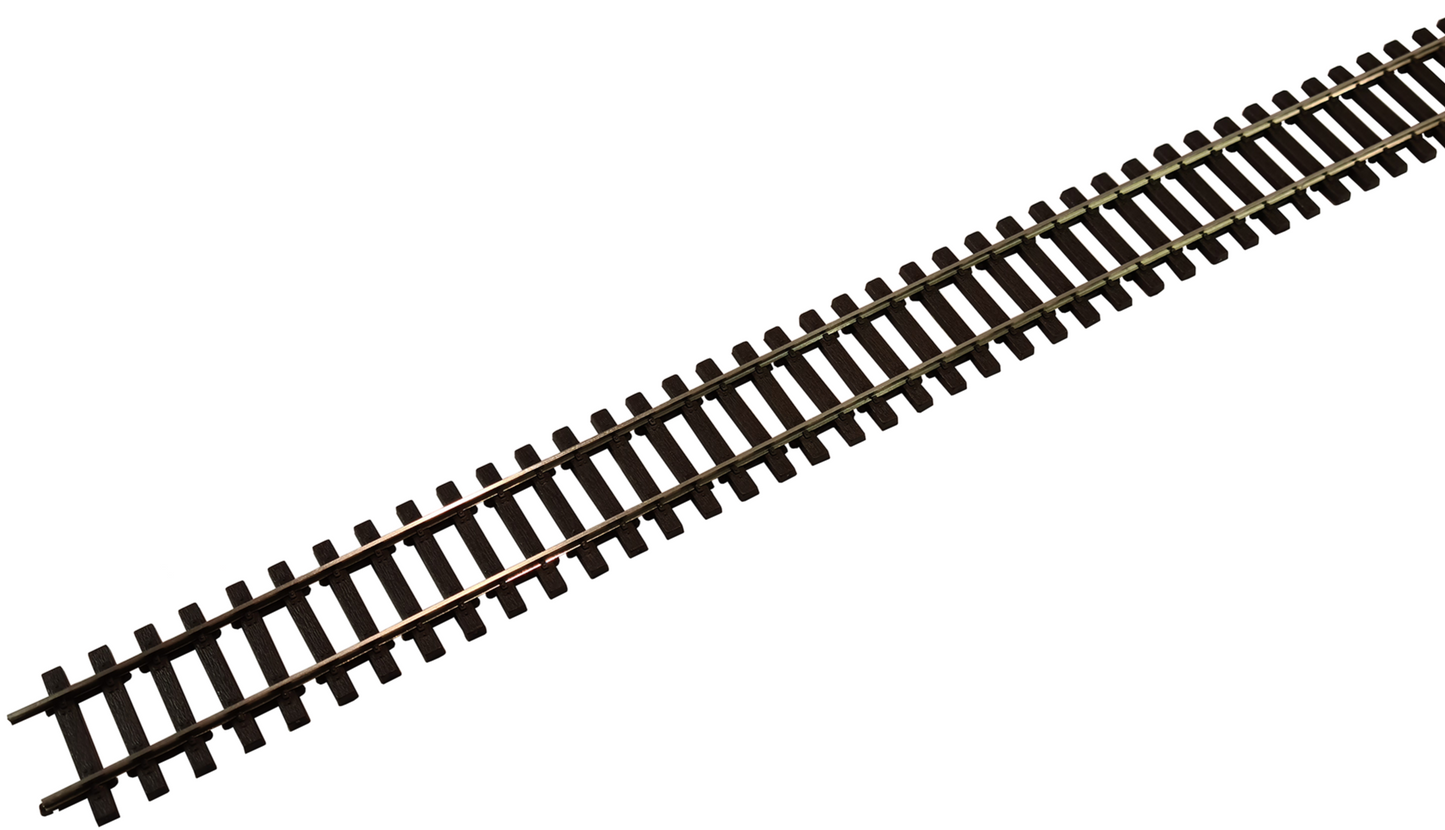 Pack of 25 Code 75 Wooden Sleeper Nickel Silver Finescale Flexible Track (914mm)