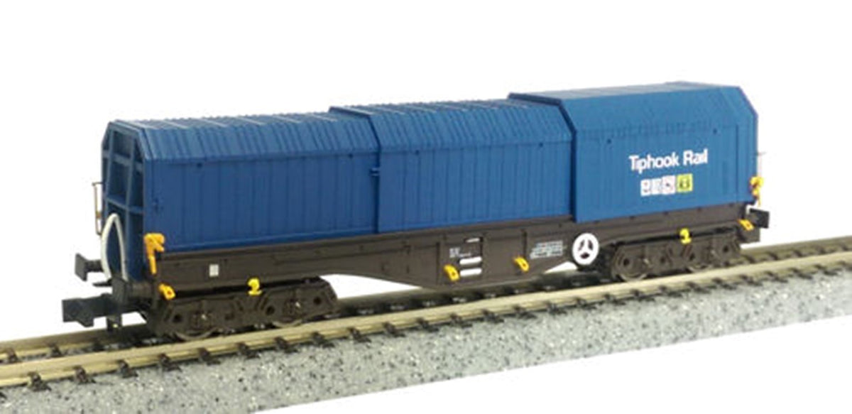 Dapol 2F-039-011 Telescopic Hood Wagon Tiphook Blue 33 70 0899 010-