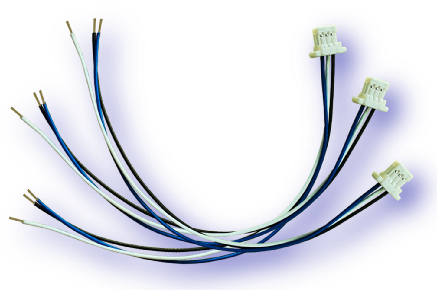 Harness Pack for Zen 3-Wire Stay-Alives for Connection to ESU and Lenz Decoders