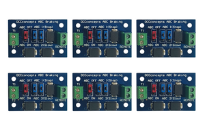 Pack of 6 ABC slow or stop modules