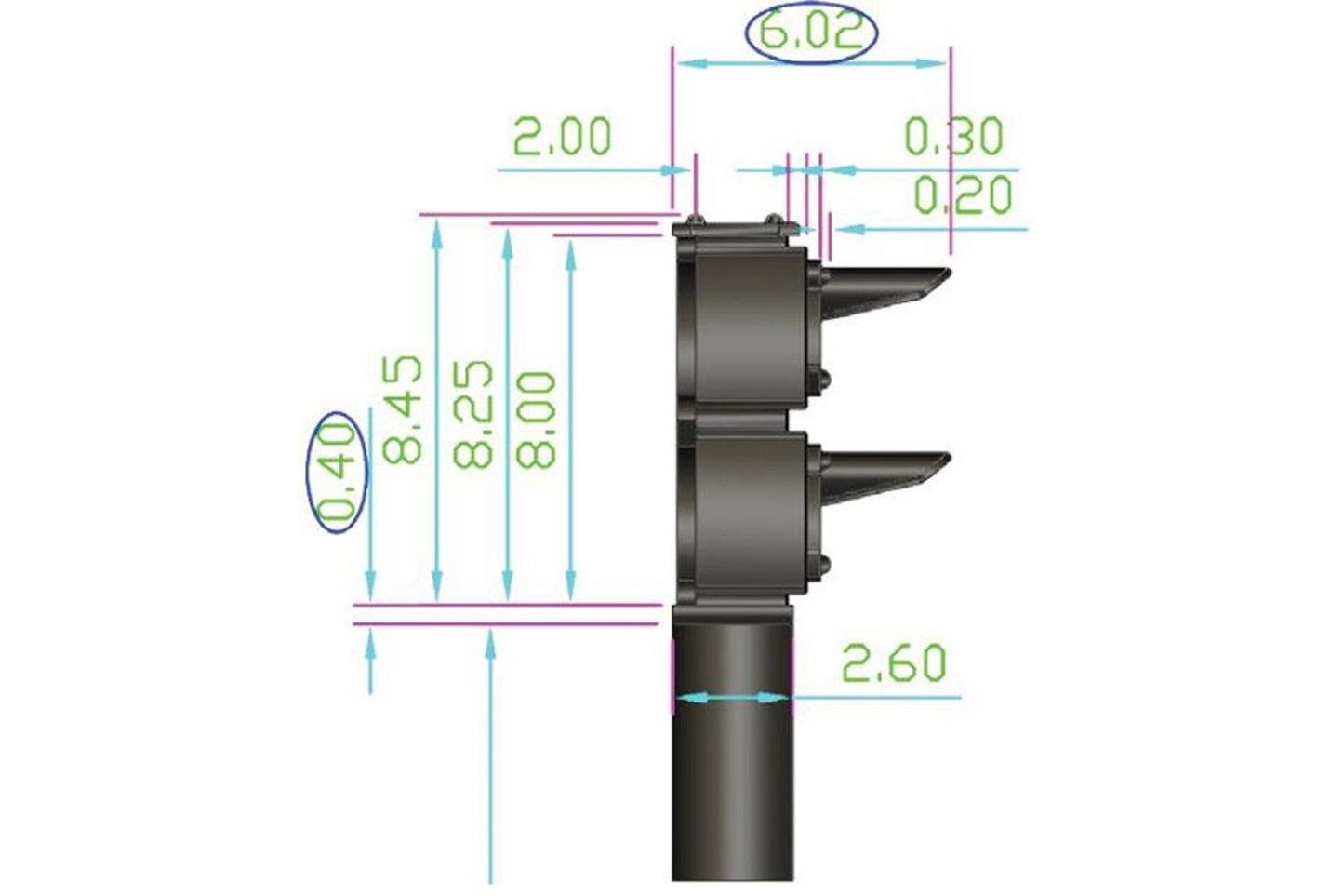 12x 2-wire US-type Ground Signal