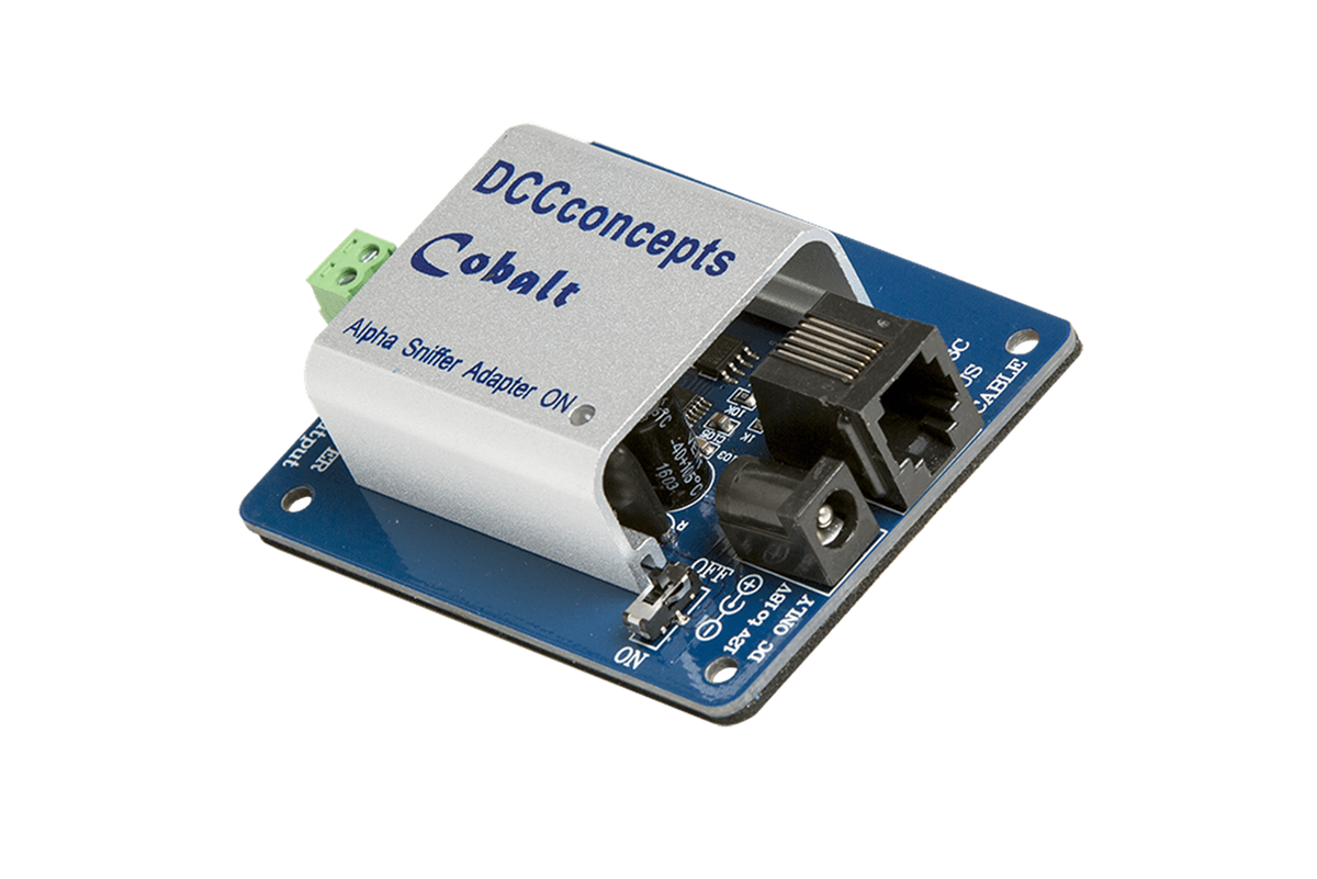 DCC Concepts DCD-SNX Cobalt Alpha DCC Power Bus Driver and SNIFFER ...