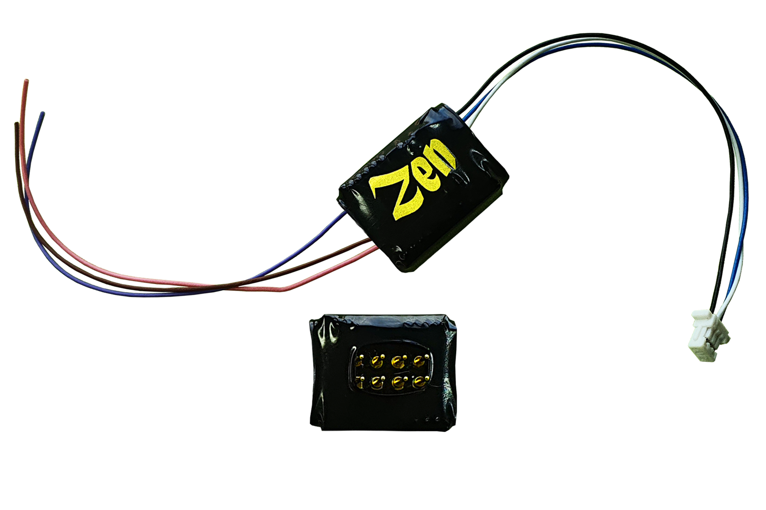 Zen Black Decoder: Universal easy to fit 8-pin direct decoder with 6 functions