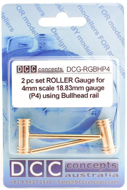 Roller Gauge (w/handle) P4 Scale 18.83mm BH (2 Pack)