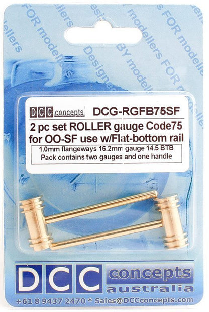 Roller Gauge (w/handle) OO/HO (Special Fine) 16.2mm FB (2 Pack)