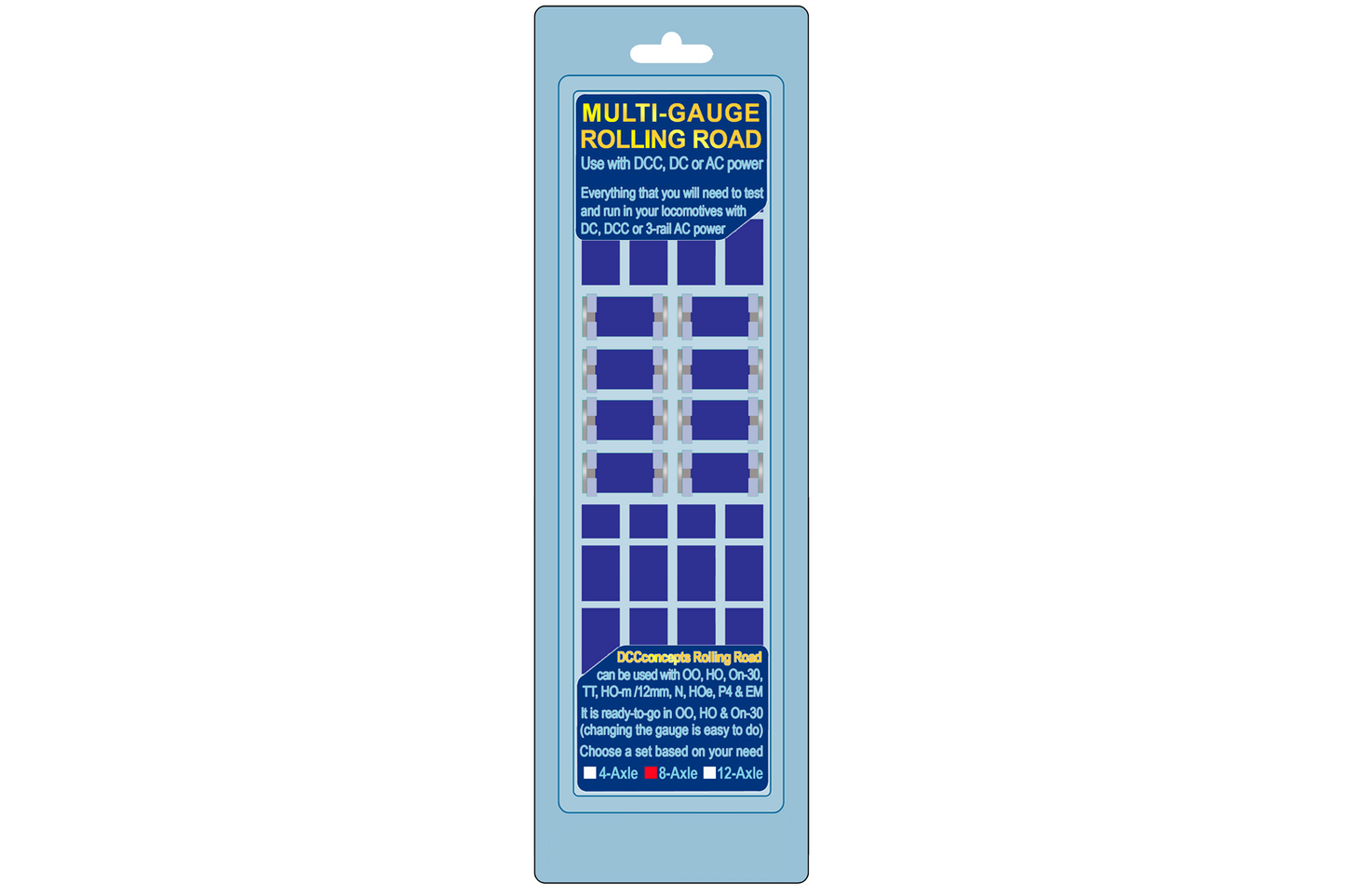 Rolling Road (Multi-Gauge) 8 Axle