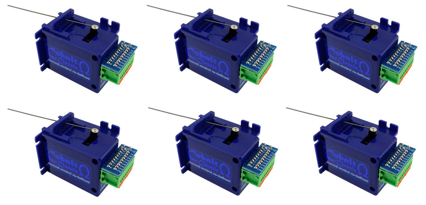 Cobalt Classic Ω Omega Analog Point Motor (Six Pack)