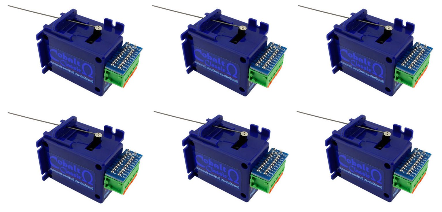 Cobalt Classic Ω Omega Analog Point Motor (Six Pack)
