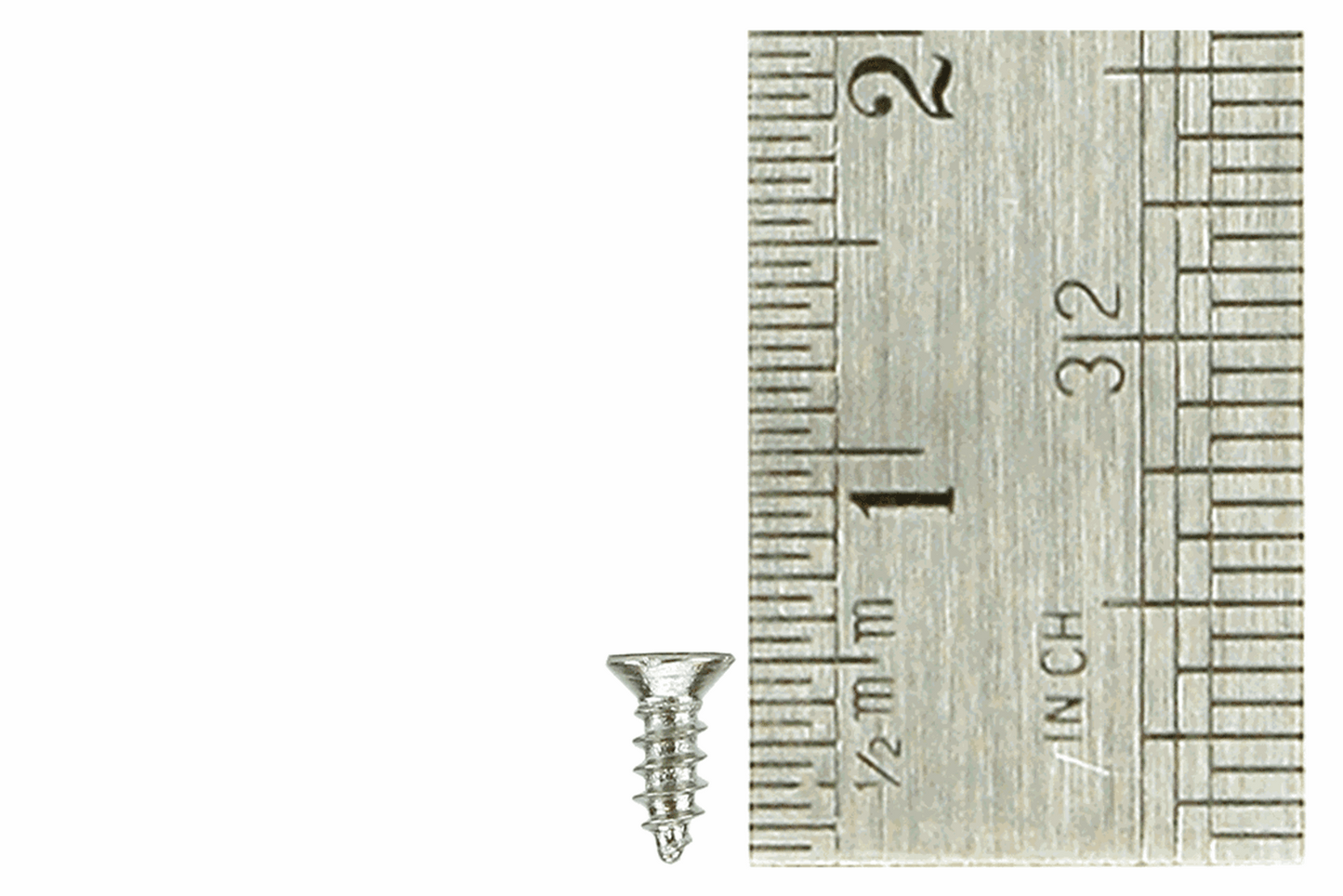 Countersunk Screws 1.5 x 4mm (60 Pieces)