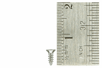 Countersunk Screws 1.5 x 4mm (60 Pieces)