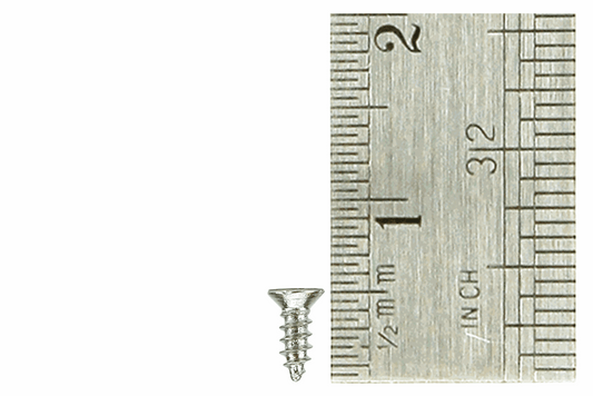 Countersunk Screws 1.5 x 4mm (60 Pieces)