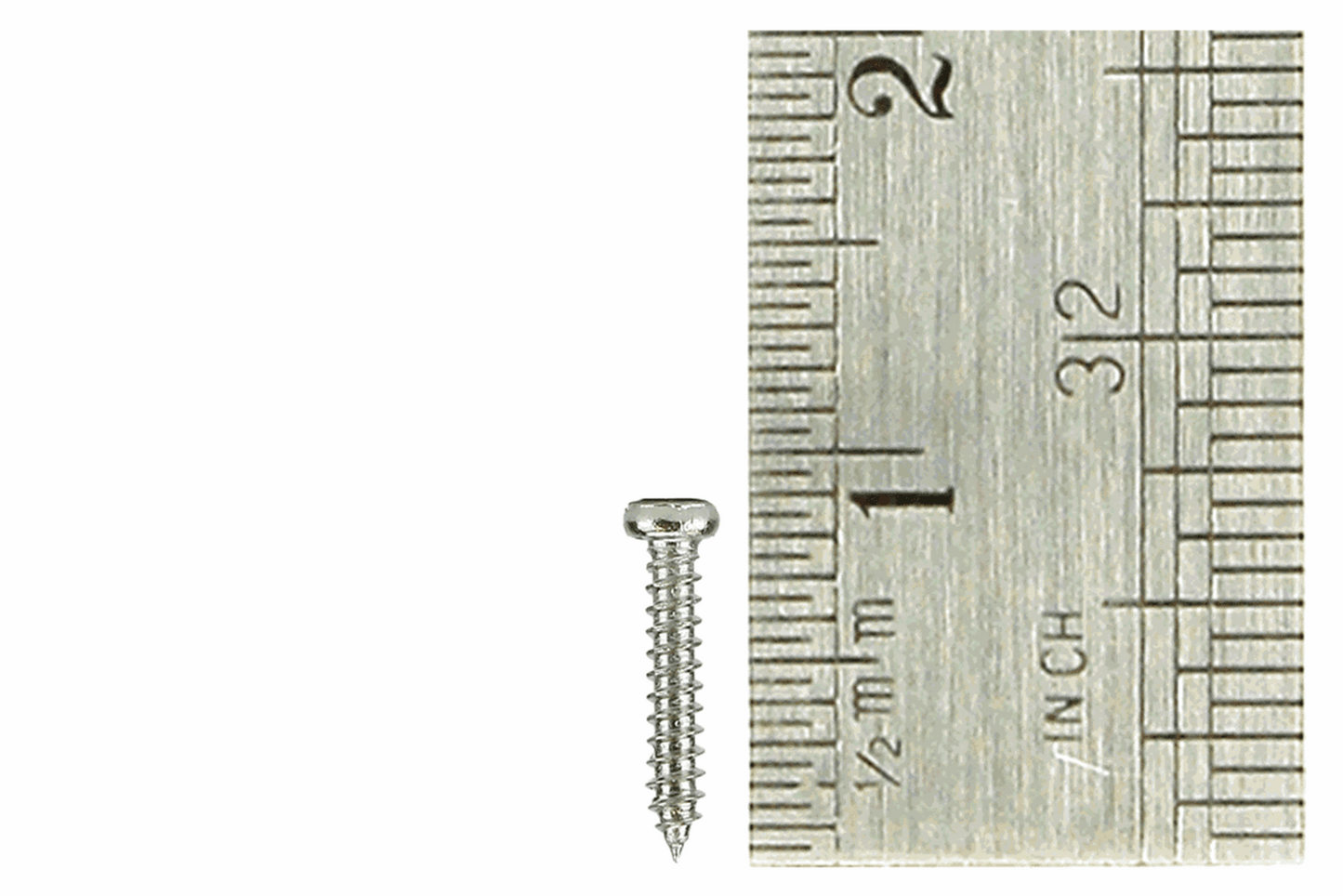 Pan Head Screws 1.5 x 8mm (60 Pieces)