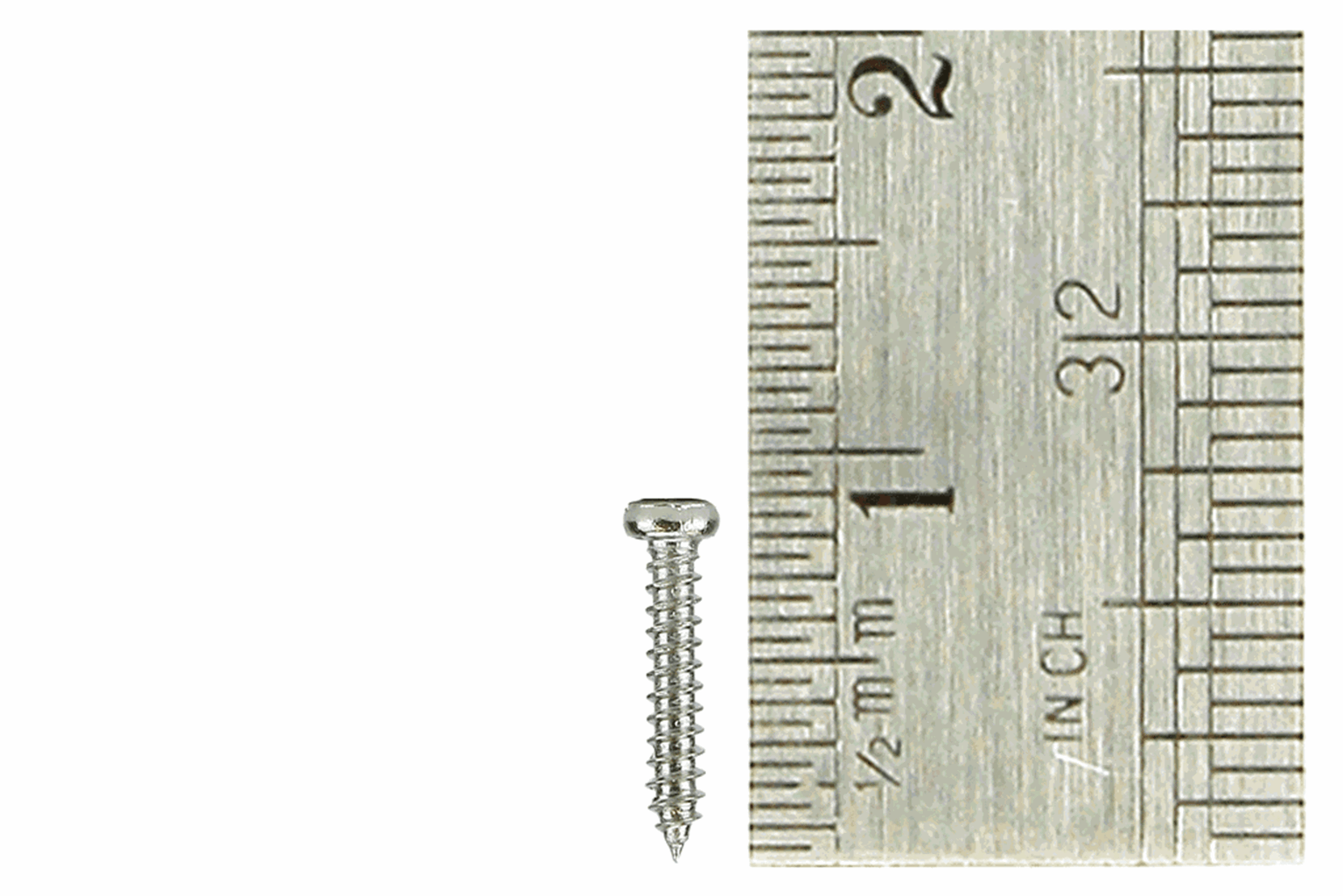 Pan Head Screws 1.5 x 8mm (60 Pieces)