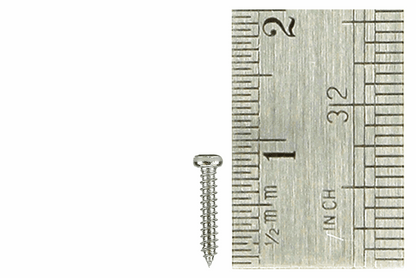 Pan Head Screws 1.5 x 8mm (60 Pieces)