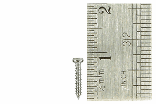 Pan Head Screws 1.5 x 8mm (60 Pieces)
